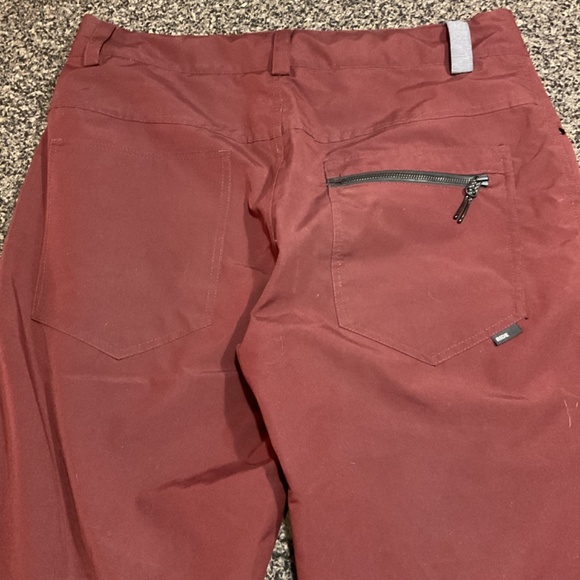 Ride Snow Board Pants, Size Large, Maroon - Picture 6 of 7